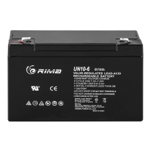Rechargeable 6v10Ah sealed lead acid VRLA AGM batteries